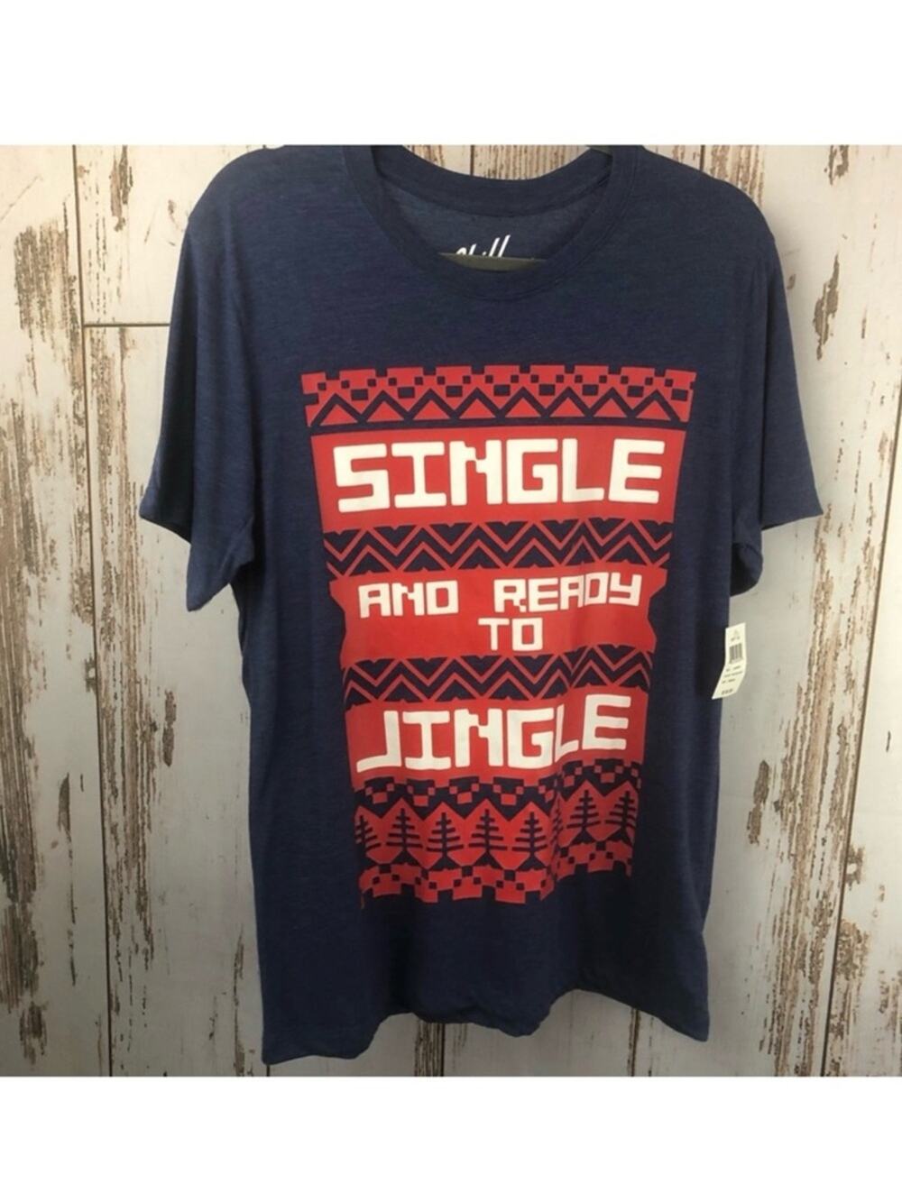 NWT, Chill, Christmas Graphic T-shirt, Size Medium.